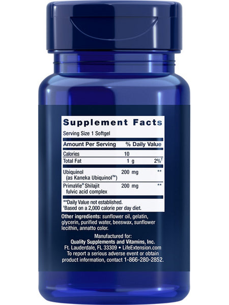 Life Extension, Super Ubiquinol CoQ10 with Enhanced Mitochondrial Support™, 200 mg, 30 softgels