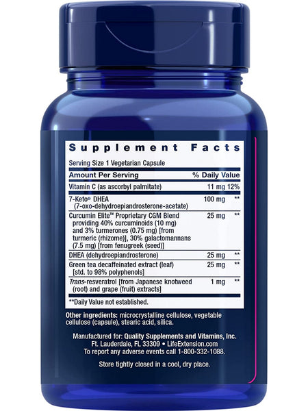 Life Extension, DHEA Complete, 60 vegetarian capsules