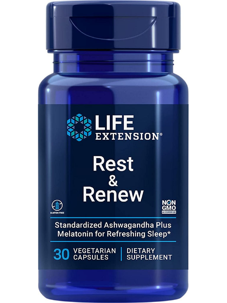 Life Extension, Rest & Renew, 30 vegetarian capsules