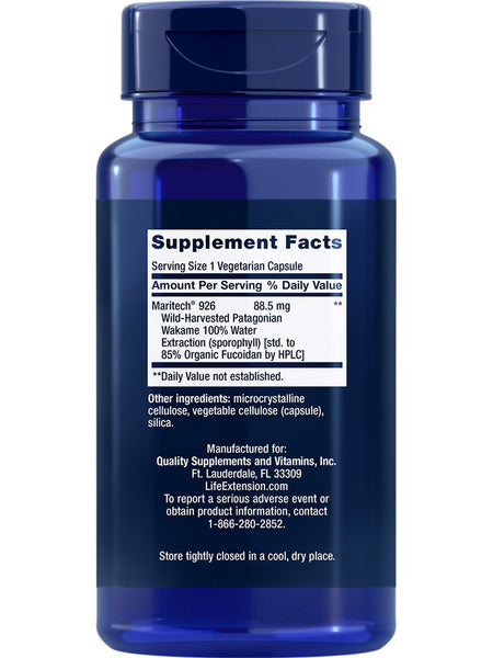 Life Extension, Optimized Fucoidan with Maritech® 926, 60 vegetarian capsules