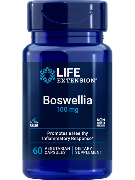 Life Extension, Boswellia, 100 mg, 60 Vegetarian Capsules