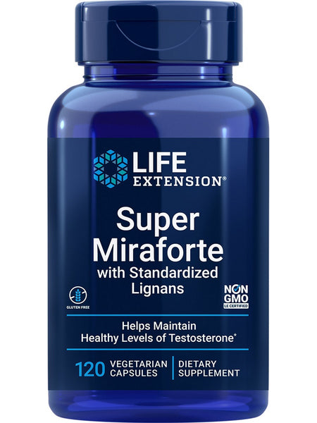 Life Extension, Super Miraforte with Standardized Lignans, 120 vegetarian capsules