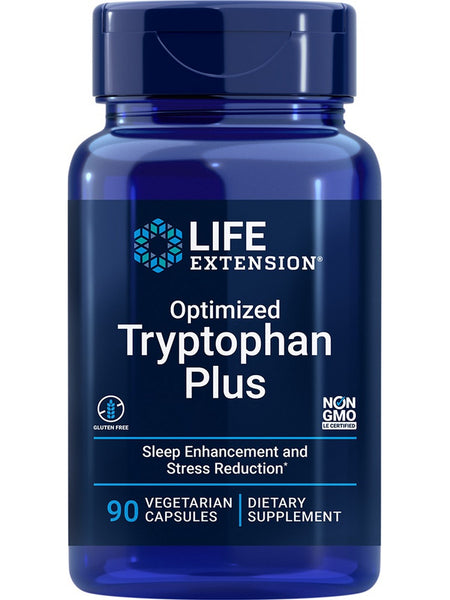 Life Extension, Optimized Tryptophan Plus, 90 vegetarian capsules