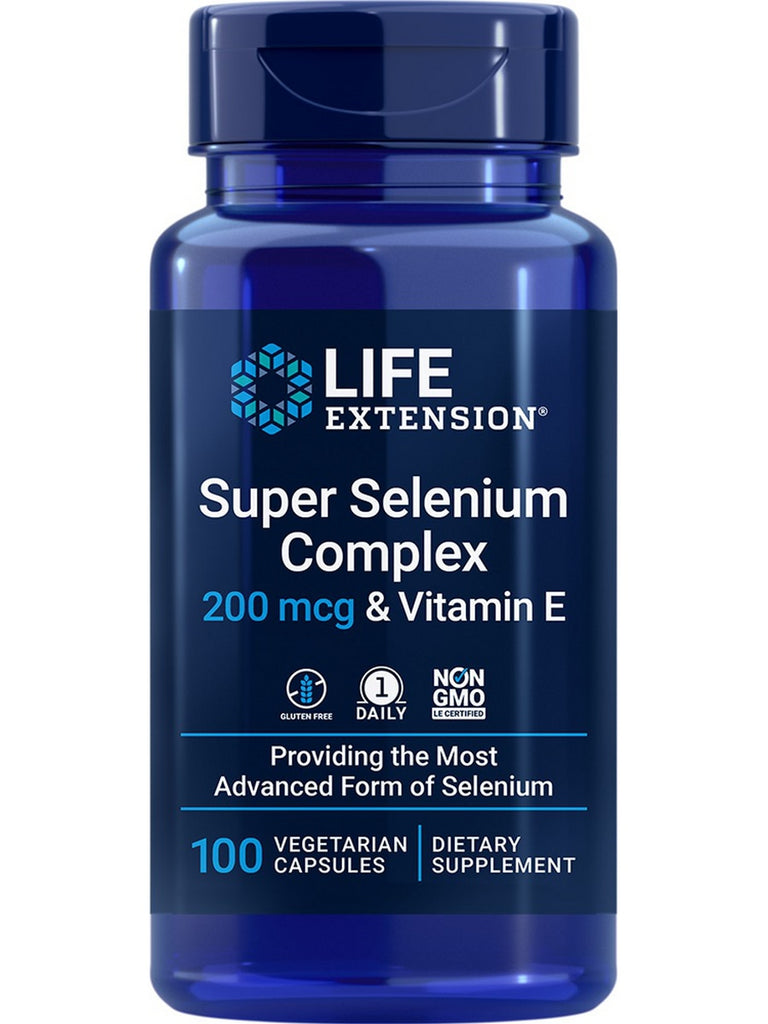 Life Extension, Super Selenium Complex, 200 mcg, 100 vegetarian capsules