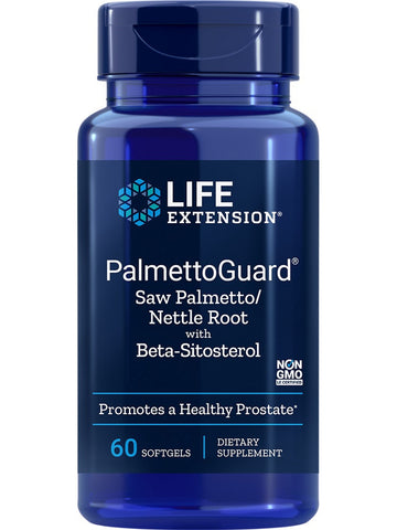 Life Extension, PalmettoGuard® Saw Palmetto, Nettle Root and Beta-Sitosterol, 60 softgels