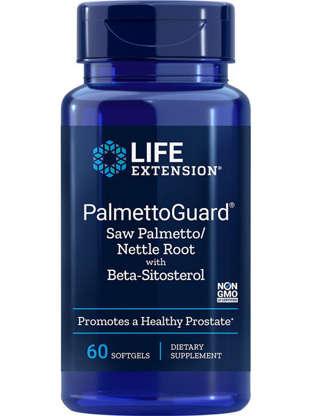 Life Extension, PalmettoGuard® Saw Palmetto, Nettle Root and Beta-Sitosterol, 60 softgels