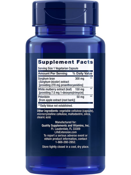 Life Extension, Tri Sugar Shield®, 60 vegetarian capsules