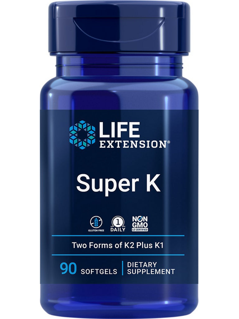 Life Extension, Super K, 90 softgels