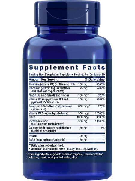 Life Extension, BioActive Complete B-Complex, 60 vegetarian capsules