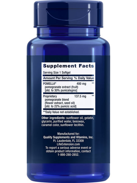 Life Extension, Pomegranate Complete, 30 softgels