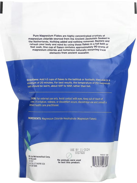 Life-flo, Pure Magnesium Flakes, Super Concentrated, 26.4 oz