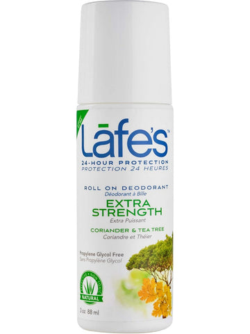 Lafe's Natural BodyCare, Lafe's Roll-On Deodorant Extra Strength, 3 oz