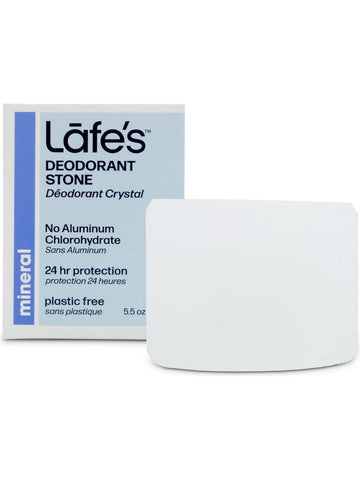Lafe's Natural BodyCare, Lafe's Mineral Stone Deodorant Plastic Free, 5.5 oz