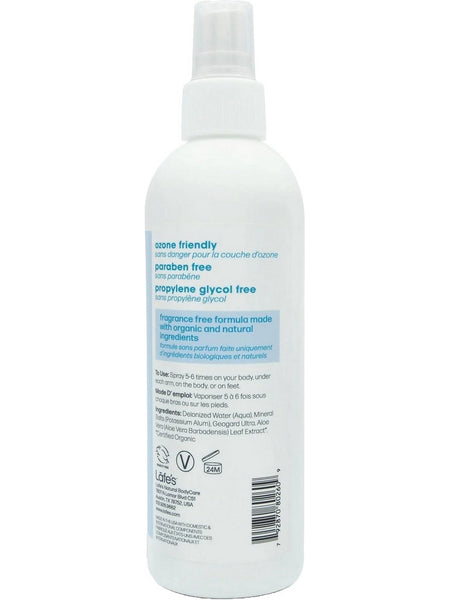 Lafe's Natural BodyCare, Lafe's Spray Unscented, 8 fl oz