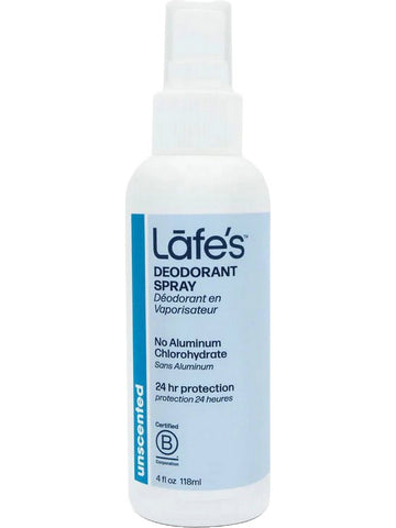 Lafe's Natural BodyCare, Lafe's Spray Unscented, 4 fl oz
