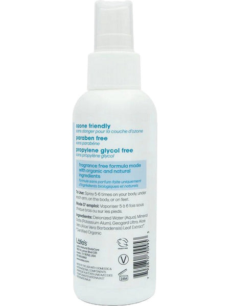 Lafe's Natural BodyCare, Lafe's Spray Unscented, 4 fl oz