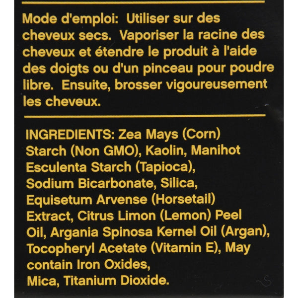 Lafe's Natural BodyCare, Natural Dry Shampoo Black, 1.7 oz