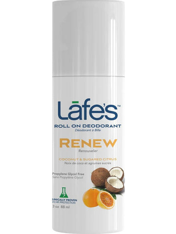 Lafe's Natural BodyCare, Lafe's Roll On Renew, 3 oz