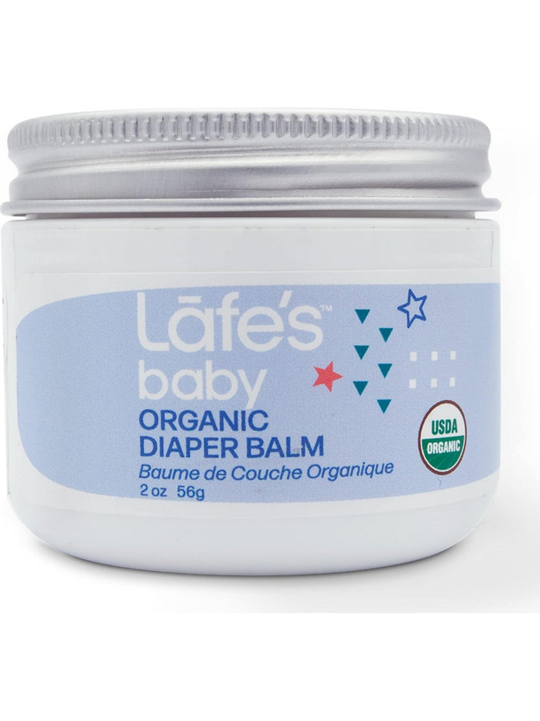 Lafe's Natural BodyCare, Lafe's Baby Organic Diaper Balm, 2 oz