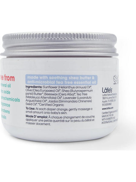 Lafe's Natural BodyCare, Lafe's Baby Organic Diaper Balm, 2 oz