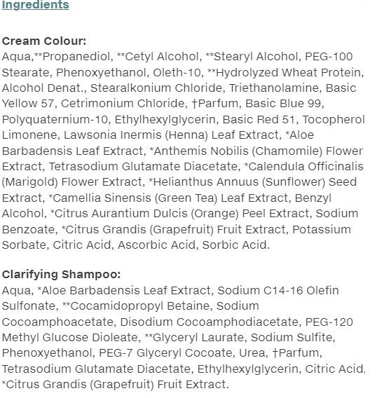 Tints of Nature, Henna Cream, High Performance Semi-Permanent Hair Colour, Burgundy, 2.46 fl oz