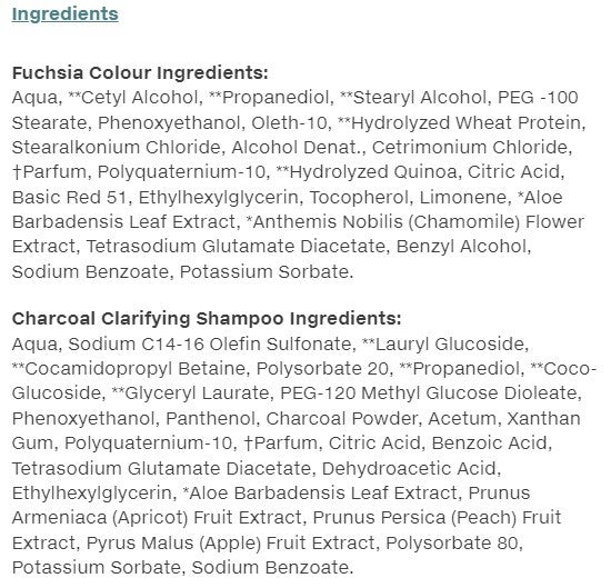 Tints of Nature, Bold Colours, Semi-Permanent Hair Colour, Fuchsia, 2.46 fl oz