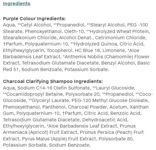 Tints of Nature, Bold Colours, Semi-Permanent Hair Colour, Purple, 2.46 fl oz