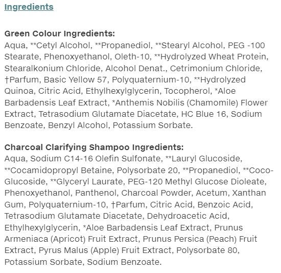 Tints of Nature, Bold Colours, Semi-Permanent Hair Colour, Green, 2.46 fl oz