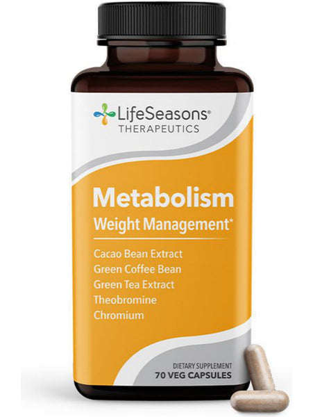 LifeSeasons, Metabolism Weight Management, 70 Vegetarian Capsules