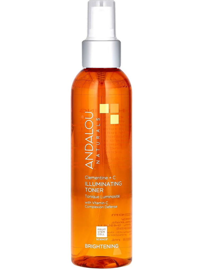 Andalou Naturals, Clementine + C Illuminating Toner, Brightening, 6 fl oz