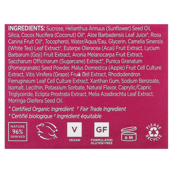 Andalou Naturals, 1000 Roses Perfecting Lip Sugar Scrub, 0.5 oz