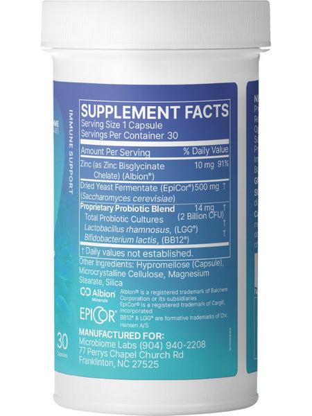 Microbiome Labs, EpicDefense, 30 Capsules