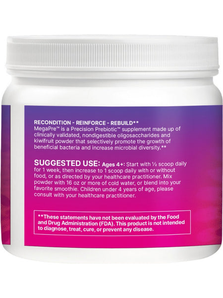 Microbiome Labs, MegaPre, Precision Prebiotic, Pineapple Orange Guava, 5.1 oz