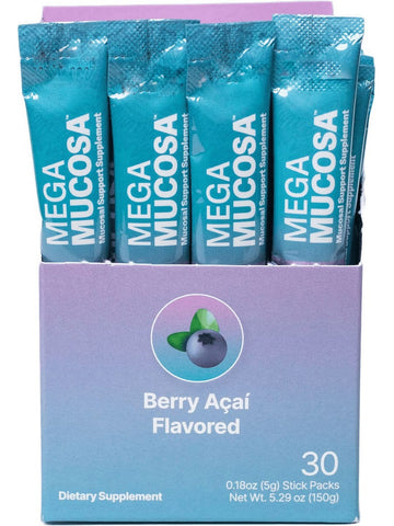 Microbiome Labs, MegaMucosa, Berry Acai Flavored, 30 Stick Packs