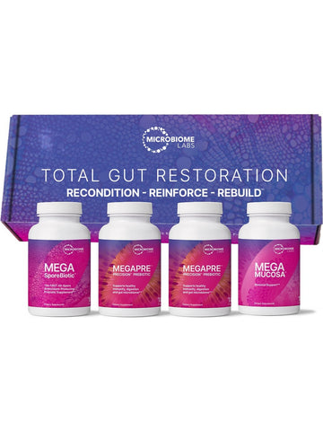 Microbiome Labs, TGR (Capsules) Total Gut Restoration, 1 Kit