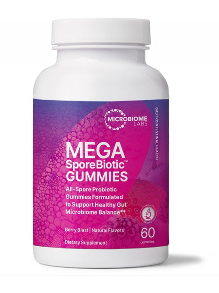 Microbiome Labs, MegaSporeBiotic Gummies, 60 Gummies