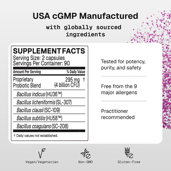 Microbiome Labs, MegaSporeBiotic, 180 Capsules