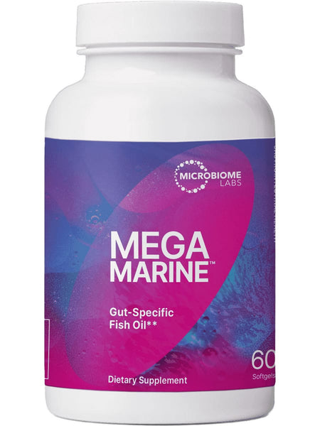 Microbiome Labs, MegaMarine, 60 Softgels