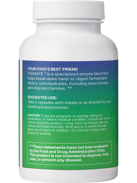 Microbiome Labs, FODMATE, 120 Capsules