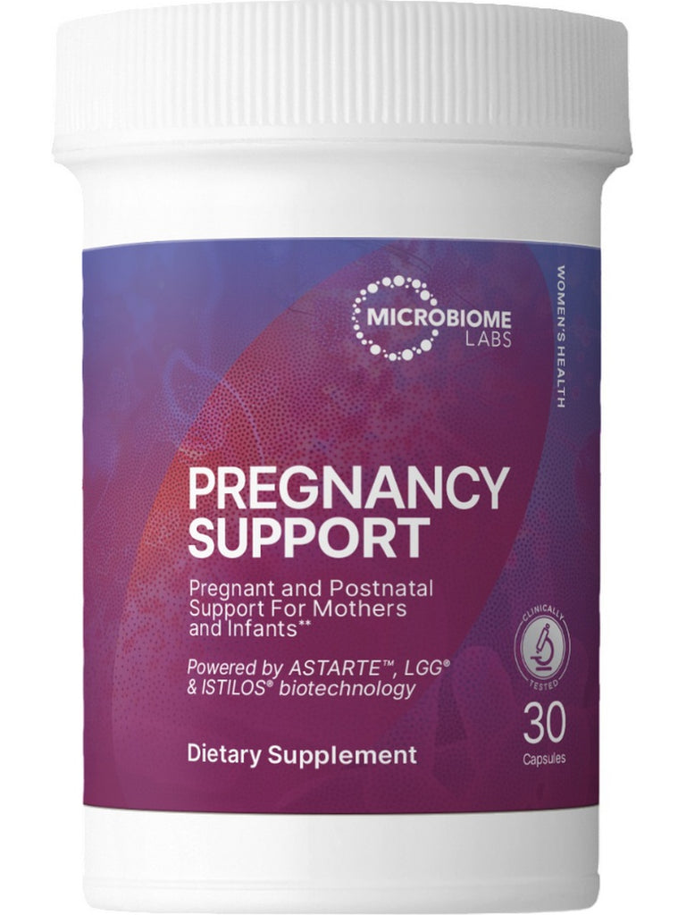Microbiome Labs, Pregnancy Support, 30 Capsules
