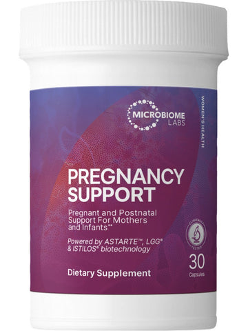 Microbiome Labs, Pregnancy Support, 30 Capsules