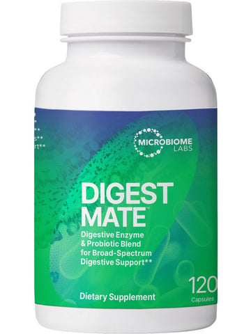 Microbiome Labs, DigestMate, 120 Capsules