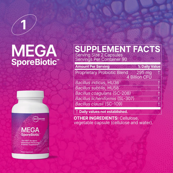 Microbiome Labs, Total Gut Restoration Kit 3, 1 Kit (MP Caps MM Powder)