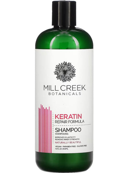 Mill Creek Botanicals, Keratin Shampoo, 14 fl oz
