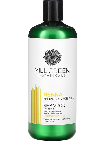 Mill Creek Botanicals, Henna Shampoo, 14 fl oz