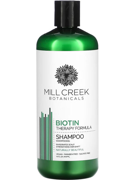 Mill Creek Botanicals, Biotin Shampoo, 14 fl oz