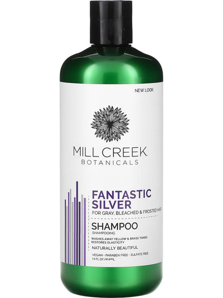 Mill Creek Botanicals, Fantastic Silver Shampoo, 14 fl oz