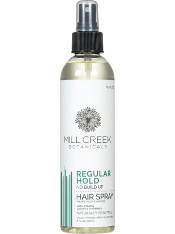 Mill Creek Botanicals, Regular Hold Hair Spray, 8 fl oz