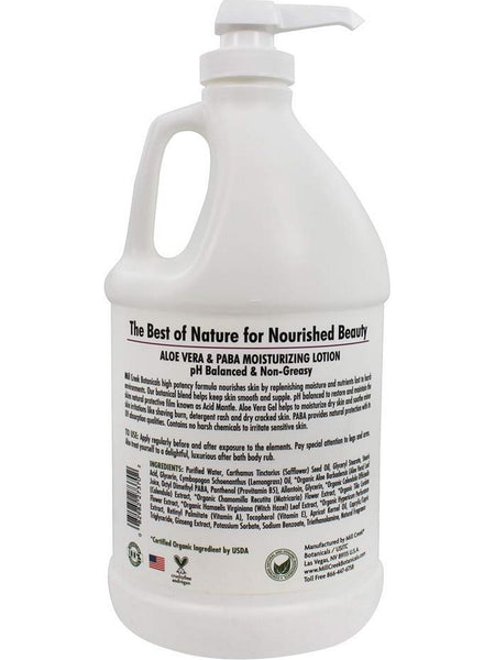 Mill Creek Botanicals, Aloe Vera & PABA Moisturizing Lotion, 64 fl oz