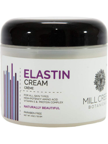 Mill Creek Botanicals, Elastin Cream, 4 oz